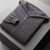 Conjunto Arvo de Lã Merino Extra-Fina em Cinza Escuro