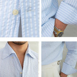 Camisa Seersucker Listrada Bagatelle
