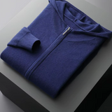 Conjunto Teore Kilian de Cashmere de Alta Qualidade, Azul Marinho