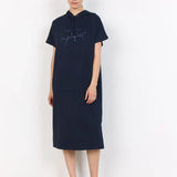 Sásquia - Elegante Vestido Casual com Capuz