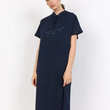 Sásquia - Vestido Casual com Capuz para um Estilo Descontraído