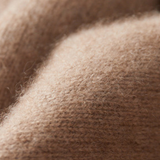 Pullover Bege em Cashmere 100% com Decote Redondo