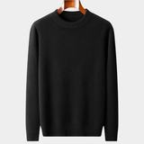 Pullover Crewneck em Puro Cashmere Preto
