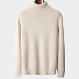 Pullover Essencial de Cashmere em Marfim Puro