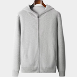 Hanorak de Cashmere Premium com Zíper - Disponível em Duas Cores