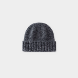 Chapéu de Inverno em Cashmere na Cor Carvão