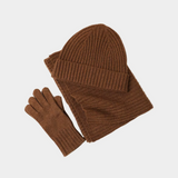 Essenciais de Inverno em Pura Lã Merino Extra-Fina - Cor Café