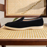 Loafers em Suede Belgas da Du Cap