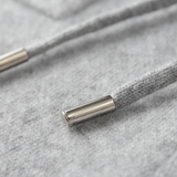 Conjunto de Relaxamento Alain em Cashmere Premium na Cor Cinza Claro