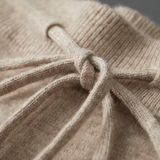Conjunto Luxuoso de Cashmere para Controle de Temperatura