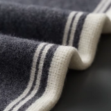 Conjunto Damien em Lã Merino Extra-Fina - Cinza Escuro