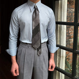 Camisa Listrada em Algodão e Bambu - Estilo 'Jet'