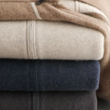 Hanorak de Cashmere Premium com Zíper - Disponível em Duas Cores