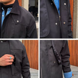 Windsor Velvet Collar Windbreaker