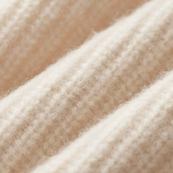 Meia Zip em Lã Merino Extra-Fina com Fecho de Correr