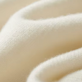 Cardigan de lã merino extra-fina com fecho de correr, disponível em duas cores