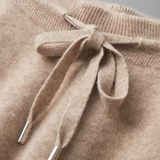 Calças Slim de Cashmere Premium
