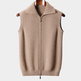 Casaco Bege de Puro Cashmere