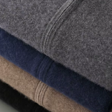 Conjunto Damien em Lã Merino Extra-Fina Pura - Preto