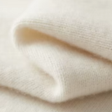 Clássico Pullover de Lã Merino Extra-Fina com Botão