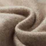 Calças de Cashmere Premium na Cor Tabaco