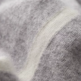 Conjunto de Relaxamento em Cashmere Premium Cinza Claro - Estilo Viena