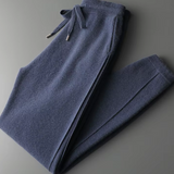 Calças Slim de Cashmere Premium