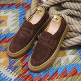 Slip-Ons de Camurça - Estilo Mallorca