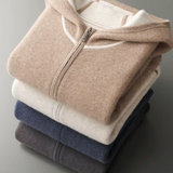 Conjunto de Relaxamento em Cashmere Bege - Estilo Milano