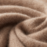 Pullover Bege 100% Cashmere com Botões