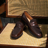 Contrast Penny Loafers - Paris Collection