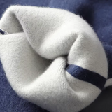 Conjunto de Relaxamento em Cashmere Premium - Azul Marinho Milano