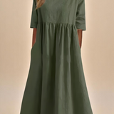 Minea - Vestido de Algodão Confortável e Arejado