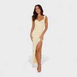 Sarela - Vestido Longo com Decote nas Costas