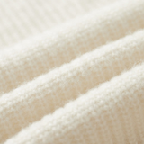 Pulôver de Lã Merino Extra-Fina com Gola Redonda e Mangas Raglan