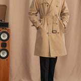 Trench Coat Vintage Tivoli com Cinto e Botões Duplos