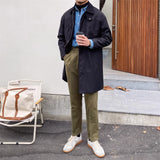 Windsor Velvet Collar Windbreaker
