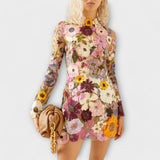 Dolores - Vestido Floral Elegante