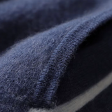 Conjunto de Relaxamento em Cashmere Premium - Azul Marinho Milano
