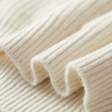 Pulôver de Lã Merino Extra-Fina com Gola Redonda e Mangas Raglan