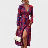 Bianca - Vestido con Estampado Animal