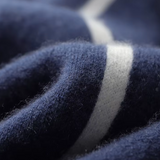Conjunto de Relaxamento em Cashmere Premium - Azul Marinho Milano