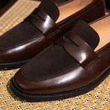 Contrast Penny Loafers - Paris Collection