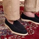 Loafers em Suede Belgas da Du Cap