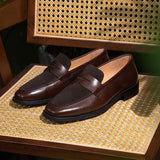 Contrast Penny Loafers - Paris Collection