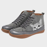 Kitty - Botas de couro para apaixonados por gatos