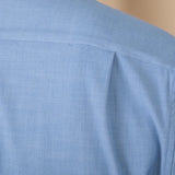 Camisa de Denim com Colarinho e Mangas Longas - Modelo 'Drape'