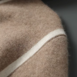 Conjunto de Relaxamento em Cashmere Bege - Estilo Milano
