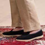 Loafers em Suede Belgas da Du Cap