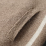Hanorak de Cashmere Premium com Zíper - Disponível em Duas Cores